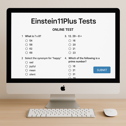 Online learning platform - Practise 1'000s of original and realistic 11+ questions